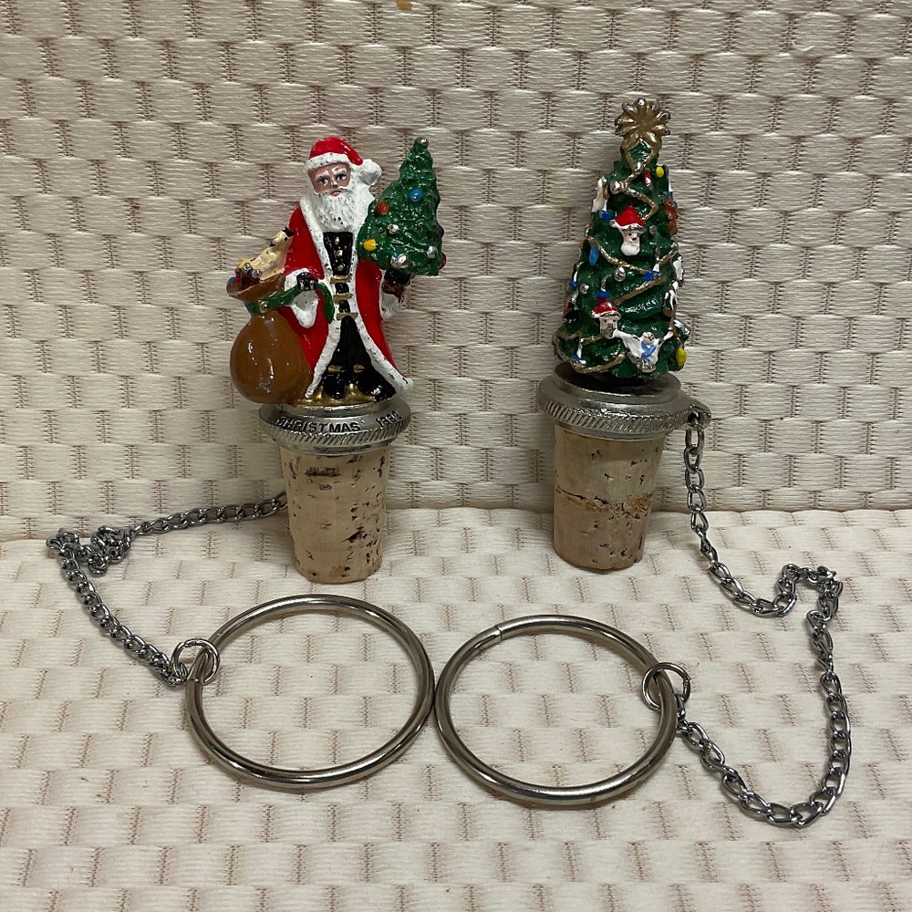 Christmas Wine Stoppers🍾🎄